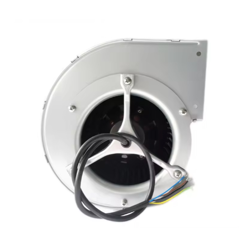160 mm diameter dobbeltindtag fremad mini-størrelse centrifugalventilatorer